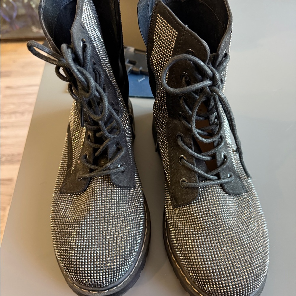 Torrid Betsy Johnson Combat Boots 9W